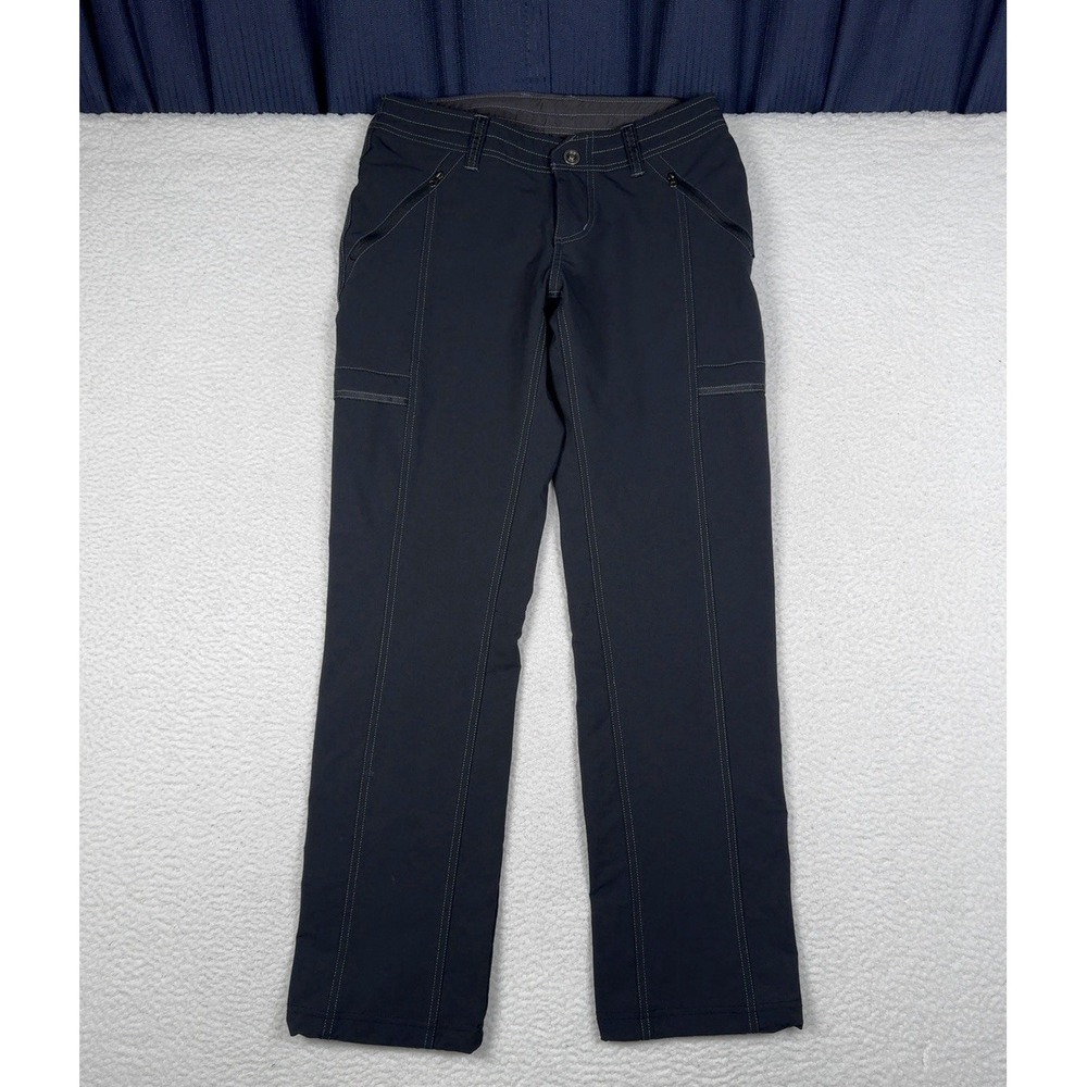 KUHL Destroyr Pants Black Technical Softshell Nylon - Women's 4 Short